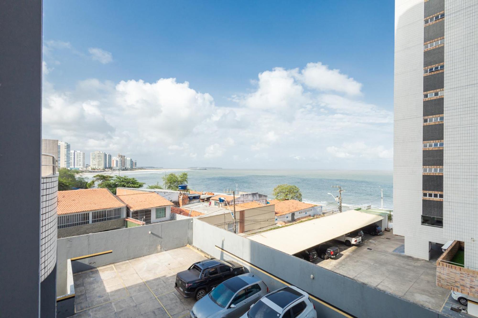 Vista Mar E Lagoa - Cozinha E Frigobar - Apartamento Flat Proximo A Praia São Luís Εξωτερικό φωτογραφία