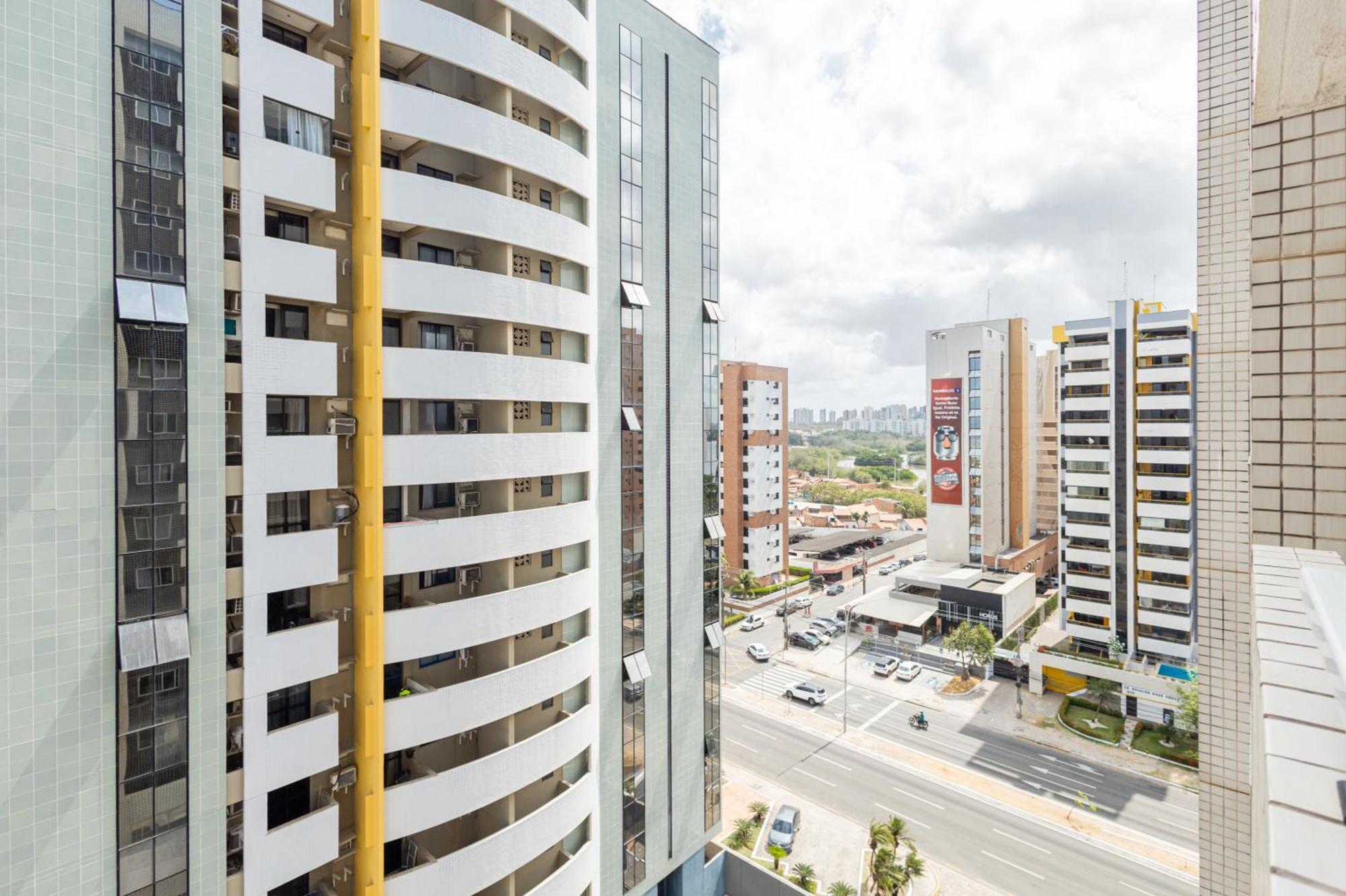 Vista Mar E Lagoa - Cozinha E Frigobar - Apartamento Flat Proximo A Praia São Luís Εξωτερικό φωτογραφία